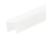 ISOLED 117107 COVER weiß/matt für Track48 Aufbauschiene flat (H25), 200cm, 75% Transmission
