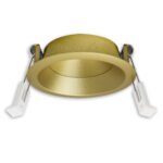 ISOLED 117117 Einbaur. f. Einbaustrahler Back68&LED Modul SYS-GU10, schwenkbar, gold