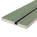 ISOLED 117215 Plaster 10 One Gipskarton-Feuchtraumplatte 12.5mm, mit Profileinsatz inkl. Schutzcover, 100cm