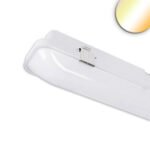 ISOLED 117308 LED Wannenleuchte SL 60cm, IP66, PowerSwitch 14-20W, 140lm/W, ColorSwitch 3000|4000|5700K