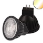 ISOLED 117356 MR11 12V LED Sunset 3.5W, 38°, CRI90, 2200-3000K Dimm-to-warm