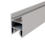ISOLED 117389 LED Leuchtenprofil HALON Aluminium silber pulverbeschichtet, 300cm, Kühlstreifen schiebbar