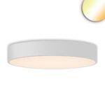 ISOLED 117527 LED Deckenleuchte UGR<19 2H, weiß, 70W, IP44, DN800, ColorSwitch 2700|3000|4000K, DALI dimmbar