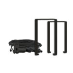 ISOLED 117568 Montagebügel Z65 für Leuchtenprofil HALON mit Seilabhängung, 2 STK, schwarz