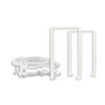 ISOLED 117569 Montagebügel Z65 für Leuchtenprofil HALON mit Seilabhängung, 2 STK, weiß