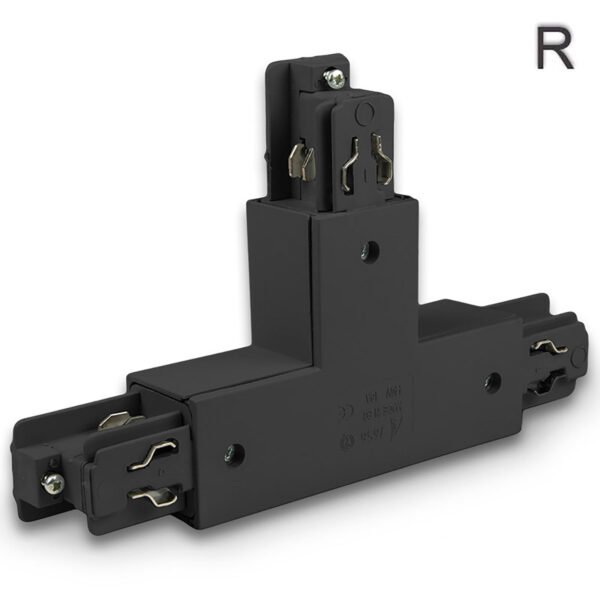 ISOLED 1276562 3-Phasen Classic T-Verbinder N-Leiter links, Schutzleiter rechts, schwarz