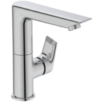 IDEAL-STANDARD A6754AA Ideal Standard Waschtischarmatur Tesi, 5 l/min., mit Ablaufgarnitur, mit hohem schwenkbarem Auslauf, Ausladung 147mm, Chrom  Verpackungseinheit:1ST