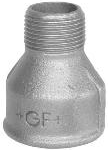 FISCHER GEORG FITTINGS 770246123 Muffe reduziert Fig. 246 5/4"x1/2" schwarz  Verpackungseinheit:1ST