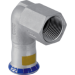 GEBERIT 34148 GE Mapress Edelstahl Gas Uebergangswink. 90 Gr. d35mm x Rp5/4  Verpackungseinheit:1ST