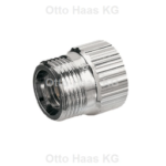 OTTO HAAS 2255 Haas Wasserstopp 3/4" IG x 3/4"AG chrom, Nr.2255  Verpackungseinheit:1ST