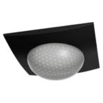 MDT SCN-P360K406.03 KNX Präsenzmelder 360° mit Konstantlicht regelung, 4 Sensoren, Schwarz matt  Verpackungseinheit:1ST