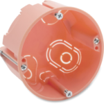 DIETZEL 021196 Hohlwand-Geräte-Abzweigdose, Ø 65 mm, 45 mm, chlorfrei, orange HWD 65 Verpackungseinheit:25ST