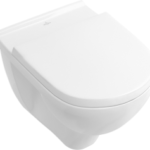 VILLEROY&BOCH 5660HR01 Villeroy & Boch Combi-Pack O.novo 5660HR, 360 x 560 x 350 mm, Oval, wandhängend, Abgang waagerecht, mit DirectFlush, Weiß Alpin 5660HR Verpackungseinheit:1ST