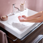 HANSGROHE 73310000 hansgrohe Tecturis S Einhebel-Waschtischmischer 110 EcoSmart+ mit Zugstangen-Ablaufgarnitur, Chrom 73310XXX Verpackungseinheit:1ST