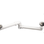 HUTTERER & LECHNER HL25U-6/4 HL25U-6/4 - Ablaufverbindung DN40 mit Ventilen 6/4" und Überlauf für reverse Doppelspülen 25U-6/4 Verpackungseinheit:1ST