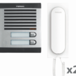 FERMAX SLK35010 CITY Kit, f. Zweifamilienhaus, m.Türstation CITY, UP, Telefon 3393  Verpackungseinheit:1ST