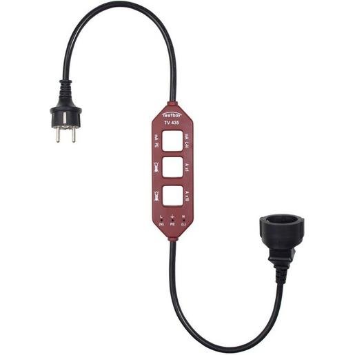 Testboy 61807000 Strom - Messadapter zur Prüfung verschiedener Messwerte eines Verbrauchers Verpackungseinheit:1ST