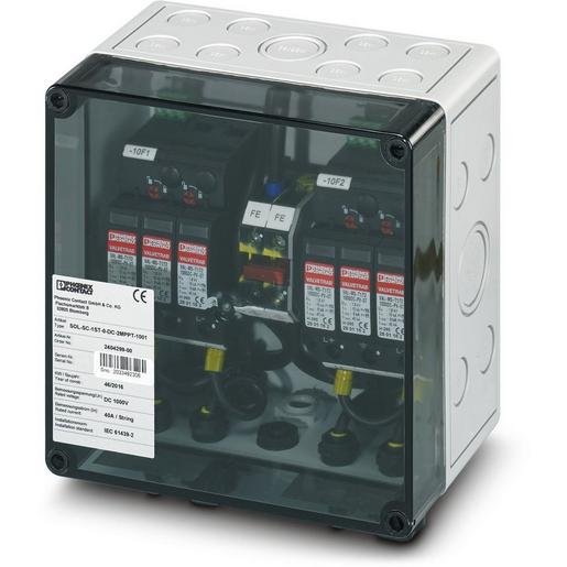 Phoenix 1834564 Generatoranschlusskasten SOL-SC-1ST-0-DC-2MPPT-1006 Verpackungseinheit:1ST