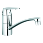 GROHE 32 842 000 GROHE Einhand-Spültischbatterie Eurosmart Cosmopolitan 32842, Einlochmontage, flacher Auslauf, chrom 32842 Verpackungseinheit:1ST
