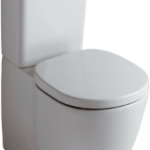 ALVA AQKEBEWCT ALVA Bela Kombi-Stand-WC Tief- spüler,Abgang waagr.,oh.Spülkasten,Weiß  Verpackungseinheit:1ST