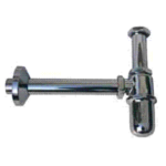 STROHM-MOFÉM ZRT. 2010 Teka Waschtisch-Gusskappensifon 5/4" ohne Ventil, schweres Modell ,chrom  Verpackungseinheit:1ST