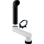 GEBERIT 131.088.29.1 GE WC-Etagenbogengarnitur Monolith  Verpackungseinheit:1ST