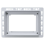 REHAU 18964211903 MEPA Einbaurahmen Betätigungsplatten Typ II, Weiß  Verpackungseinheit:1ST