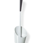 HEWI 801.20.100 99 HEWI WC-Bürstengarnitur der Serie 801, Polyamid, mit ergonomischem Griff zur Wandmontage, in HEWI Farbe 99 (Reinweiß)  Verpackungseinheit:1ST