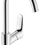 HANSGROHE 71131000 hansgrohe Logis Einhebel-Waschtischmischer 210 mit Schwenkauslauf ohne Ablaufgarnitur, Chrom 71131XXX Verpackungseinheit:1ST
