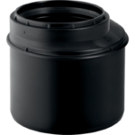 GEBERIT 390.475.14.1 GE Silent-PP Reduktion d90/75mm, exzentrisch, kurz  Verpackungseinheit:1ST