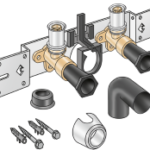 KE KELIT 71468B02 KMW485SB KELOX-ULTRAX-W Anschluss-Set mit Siphonbogen 16x1/2" 15cm KMW485SB Verpackungseinheit:1ST