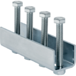 GEBERIT 363.864.00.1 GE Pluvia Verbindungselement MPC massiv fuer Pluviaschiene, verzinkt, L18,4cm  Verpackungseinheit:1ST