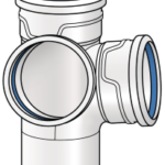 KE KELIT 14792LLL ASP496 PHONEX AS-PLUS Eck-Doppel-Abzweiger 87° 110/110/110 ASP496 Verpackungseinheit:1ST