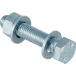 GEBERIT 91071 GE Mapress Schraubenset fuer Flansch M16 x 65 verzinkt  Verpackungseinheit:4ST