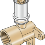 KE KELIT 71452E04 KMW480 KELOX-ULTRAX-W Wandscheibe 90° mit IG 25x3/4" KMW480 Verpackungseinheit:1ST