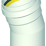 POLOPLAST 06361 PP-Polo-Eco-Plus Premium Bogen DN400/da400/15 Gr.f.SN8 u.SN12 weiss  Verpackungseinheit:1ST