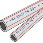 KE KELIT 1509001 KE00 KELEN PP-RCT Rohr - PN20 90x15,0 KE00 Verpackungseinheit:4M