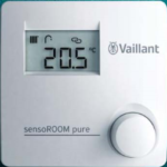 VAILLANT 0010038663 Vaillant sensoROOM pure VRT 50/2 Raumtemperaturregler für eBUS Geräte  Verpackungseinheit:1ST