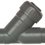 FISCHER GEORG 161303009 GF Schrägsitz-Rückschlagvent PVC-U/EPDM d 40 Stutzen  Verpackungseinheit:1ST