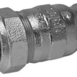 GEBO ARMATUREN 01.150.01.00 Gebo Temperguss-Klemmverbinder Typ Ifür Stahlrohr mit IG, 3/8", verzinkt  Verpackungseinheit:1ST