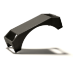 SCHNABL 34124 Universal-Verschlussbügel UVB 25 H0 schw arz UVB 25 H0 SCHWARZ Verpackungseinheit:100ST