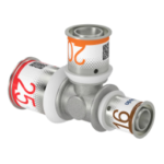 UPONOR 1070575 Uponor S-Press PLUS T-Stück reduziert 25-20-16  Verpackungseinheit:1ST