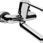 HANSA 0255 2206 HA Einhebelmischer Waschtischbatterie HANSAMEDIPRO 0255 Bedienungshebel lang Ausladung 246 mm DN15 Chrom  Verpackungseinheit:1ST