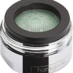 HANSGROHE 13185000 hansgrohe Luftsprudler M24 x 1 mit Durchflussbegrenzer 5 l/min, Chrom 13185XXX Verpackungseinheit:1ST