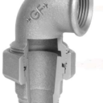 FISCHER GEORG FITTINGS 770098206 Knieholländer Fig. 98 1" verzinkt  Verpackungseinheit:1ST