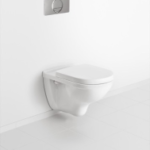 VILLEROY&BOCH 56601001 Villeroy & Boch Tiefspül-WC O.novo 566010, 360 x 560 x 350 mm, Oval, wandhängend, Abgang waagerecht, Weiß Alpin 566010 Verpackungseinheit:1ST