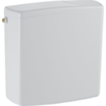 GEBERIT 140.338.11.1 GE Spuelkasten AP140 halbhochhaengend 2-Mengen, weiss, mit 3 Wasseranschl.  Verpackungseinheit:1ST