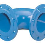 ALVA QY100 Q-Bogen 90Grad DN100 Fl. geb. PN10/16 GGG epoxybeschichtet  Verpackungseinheit:1ST