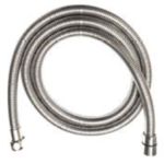 ALVA AQBS200EA ALVA Era Edelstahl-Brauseschlauch ausziehbar, 150 - 200 cm, Konus 1/2  Verpackungseinheit:1ST