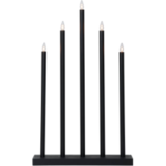 EGLO PRO 410982 kerzenständer/5 e10 schwarz 'holy' 230V 410982 HOLY Verpackungseinheit:1ST